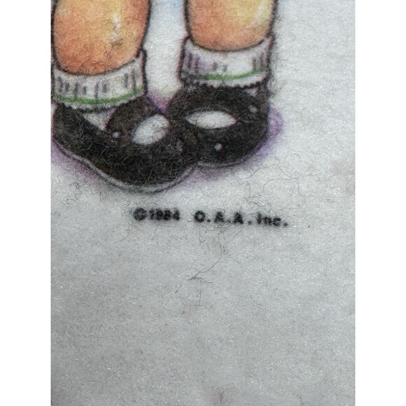 Vintage 1984 Cabbage Patch Kids Christmas Stockings Set of 2 Holiday - Picture 5 of 8